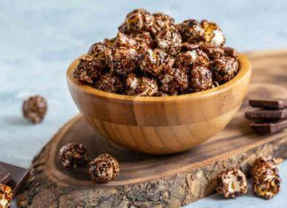 pop corn al cioccolato