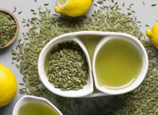 Infuso con semi di finocchio te verde e limone - RicettaSprint