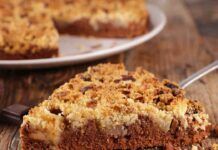 La torta non è lievitata Benissimo aggiungi le pere e il cioccolato e servi il dessert a colazione