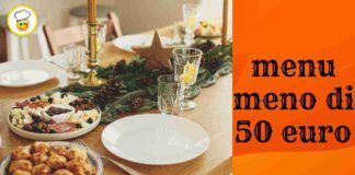 Menu completo per Natale ti faccio spendere meno di 50 euro