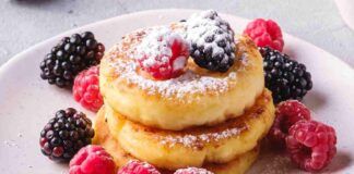 Non puoi resistere ai miei pancake di ricotta e arancia, si preparano in 5 minuti ricettasprint.it