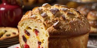 Panettone di Natale: ci metto al centro crema di limone e lamponi, il dolce perfetto delle feste ricettasprint.it