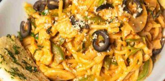 Pasta e patate? Ok ma rendiamola più particolare aggiungiamoci funghi, olive nere e zucchine, è fantastica! ricettasprint.it
