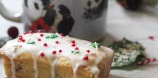 Plumcake glassato con un ripieno super goloso, irresistibile già al primo morso, stupirai tutti a colazione