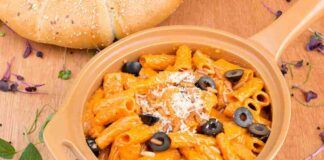 Rigatoni alla puttanesca in crema, un piatto da urlo, per iniziare l'anno in bellezza! ricettasprint.it