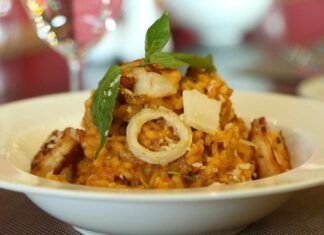 Risotto alla genovese di mare: un trionfo di sapori che rende eccezionale un grande classico ricettasprint.it