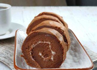 Rotolo al cioccolato senza cottura una coccola per il palato, dopo cena è quello che ci vuole