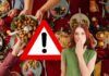 Richiamo alimentare per migrazione di piombo in dei bicchieri di plastica rossi