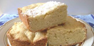 Ricetta della torta morbida con due uova e lo yogurt - RicettaSprint