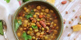 Unisci tutti i legumi in una pentola, non sporchi nulla e prepari una zuppa super nutriente e leggera