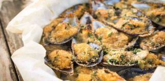 cozze gratinate