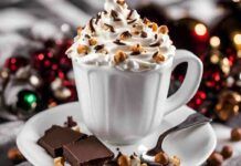 Torta in tazza senza uova, versione natalizia super golosa e sempre pronta in 2 minuti: