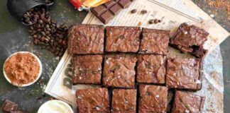 Colazione da sogno in 10 minuti, ti faccio preparare i Brownies con caffè e cioccolato a casa mia non mancano mai