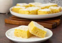 Invadi la tua casa con il profumo degli agrumi, i miei Brownies mandorlati al limone, ti regaleranno un buongiorno meraviglioso!