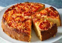 Da quando preparo questa torta rovesciata alle arance la mia famiglia non desidera altro, è sempre un successo