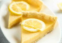 Ricetta del dolce con crema di limone - RicettaSprint