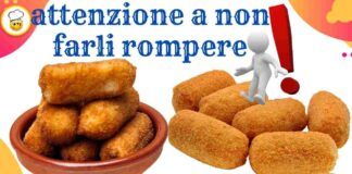 I crocchè si rompono in cottura È arrivato il momento di capire dove sbagli