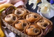 Muffin alle banane solo 90 Kcal non serve zucchero e burro, più leggeri di così, impossibile