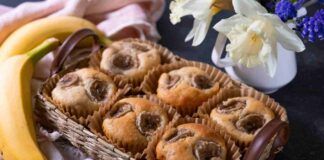 Muffin alle banane solo 90 Kcal non serve zucchero e burro, più leggeri di così, impossibile