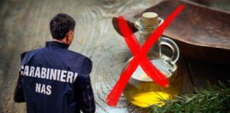 Falso olio extravergine d'oliva scoperto dai carabinieri NAS