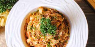 Hai mai fatto la bolognese con i peperoni? È fantastico, faccio un figurone anche nelle grandi occasioni!