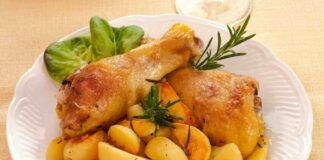 Pollo con patate al forno ho imparato a farlo così, la mia famiglia non mangia altro