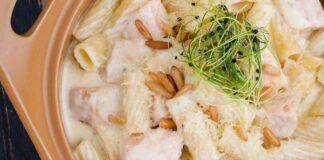 Rigatoni con salmone e formaggi, un piatto delizioso e ricco che si prepara in 10 minuti ricettasprint.it