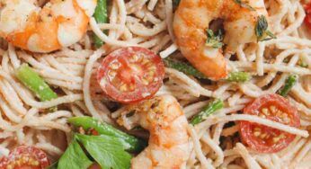 Spaghetti ai gamberetti gratinati: un piatto dalla cremosità e consistenza pazzesca