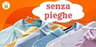 Stendi il bucato senza pieghe, mia nonna mi diceva di fare così