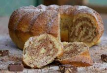 Ricetta del dolce variegato al cioccolato - RicettaSprint