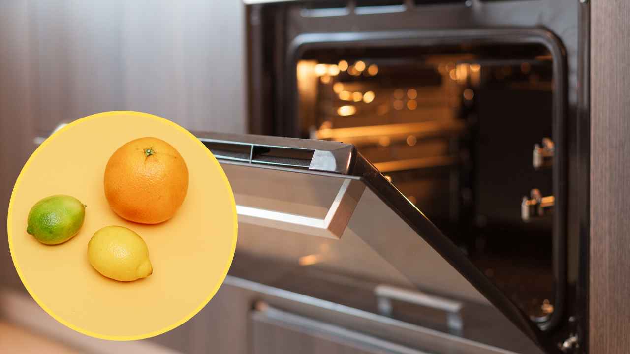Arancia e limone per pulire il forno - RicettaSprint