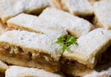 Biscotti morbidi e soffici alle mele per la colazione, solo senza burro e uova solo 90 Kcal