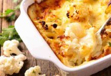Cavolfiore gratinato al forno