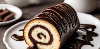 Dolce con il pan di Spagna super soffice - RicettaSprint