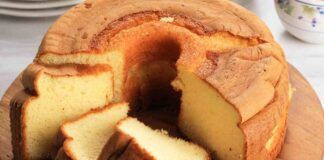 Il ciambellone all’acqua di zia Sofia nulla di più sano a colazione, ti basteranno pochissimi ingredienti