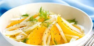 Insalata d'inverno con le arance - RicettaSprint