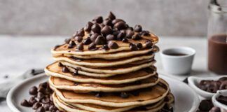 Pancake cioccolatosi per merenda - RicettaSprint