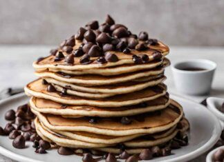 Pancake cioccolatosi per merenda - RicettaSprint