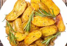 Patate rustichelle al rosmarino, croccantissime fuori e morbide dentro, non friggo nulla, ma fa tutto la friggitrice ad aria