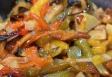 Peperoni e patate per cena - RicettaSprint