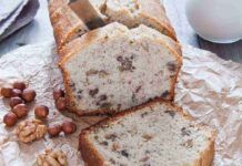 Plumcake alle noci senza uova - RicettaSprint
