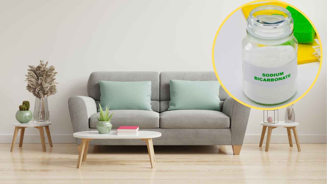 Pulire il divano con il bicarbonato - RicettaSprint