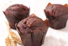 Questi muffin li mangiano tutti non uso uova e latte, ne mangiano almeno due a colazione, solo 100 kcal