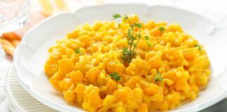 Risottino alla zucca veloce, veloce per pranzo - RicettaSprint