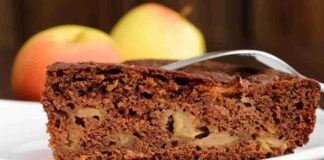 Torta al cioccolato con due mele - RicettaSprint