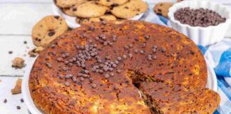 Torta cokies, zero forno risparmi nella bolletta, ti occorono solo due padelle per fare la dose doppia