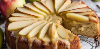 Torta di mele con crema pasticcera - RicettaSprint
