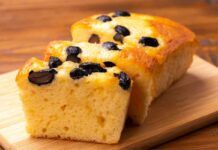 Il mio plumcake contiene pochissime calorie, zero farina e niente burro solo 180 kcal