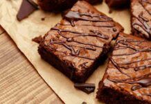 Torta morbida al cioccolato senza latte, meno di 80 cal porzione per questo dolce torta al cioccolato senza latte - RicettaSprint