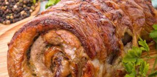 Tronchetto di carne in crosta croccante il mio ripieno fa impazzire tutti, lo servo sempre quando ho ospiti e faccio un figurone